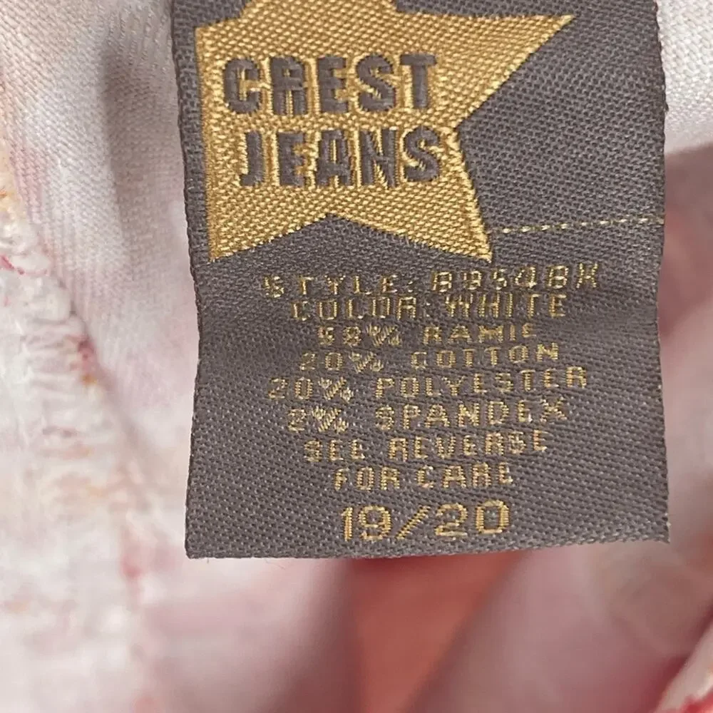 Crest Jeans Retro Shorts size 19/20